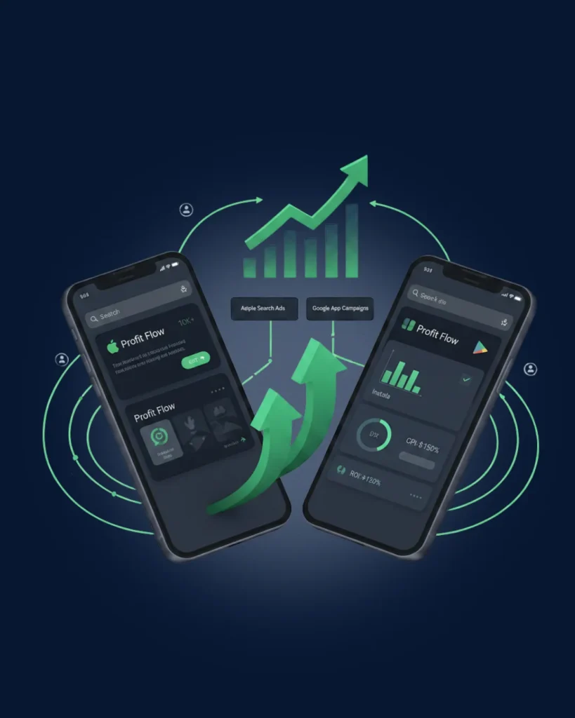 ASO for Performance con Apple Search Ads y Google Ads para apps